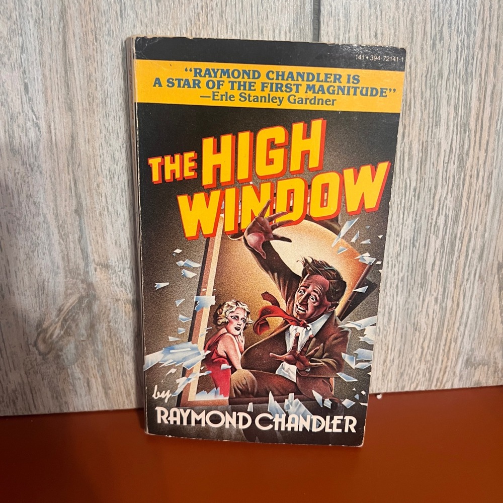 The High Window Raymond Chandler Philip Marlowe Mystery Vintage 1976 Paperback